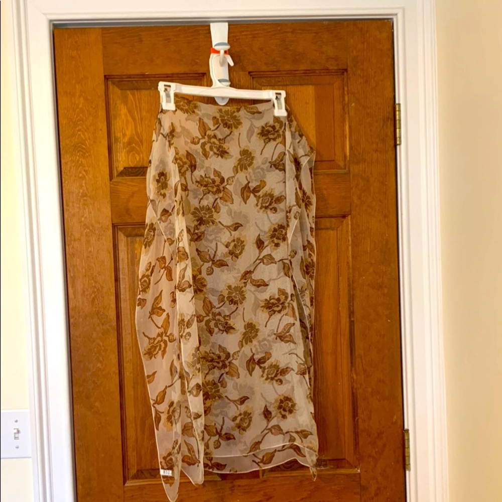 Marc Rozier chiffon scarf